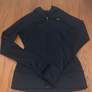 Black under armour zip up